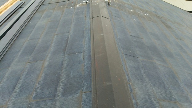 加古川市　棟包み　既存　劣化